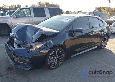 2020 Toyota Corolla Se из США, поврежденный, VIN 5YFS4RCE7LP039509